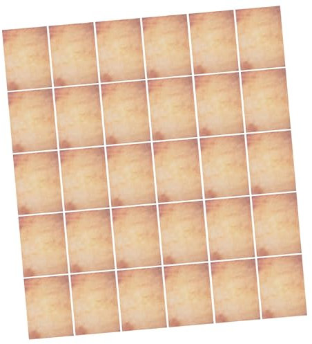 HOODANCOS 50pcs Retro Scrapbook Paper Classic Vintage Lined Writing Paper Decorative Stationery Ink Resistant for DIY Handbooks
