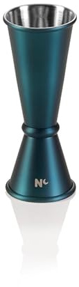 Jigger Japanese Style Nocturn, 2,5/5 cl, Ø 4,5 cm, Höhe 11 cm, blau matt - HLC, Chromnickelstahl 18/10