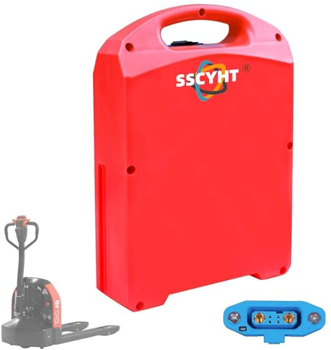 SSCYHT 48v20ah, Batterie Lithium 48V 15Ah/20Ah transpalette électrique avec BMS Compatible avec Les Chariots élévateurs CBD18J/20J-LI3 Batterie LiFePO4 48V avec Interface Bleue