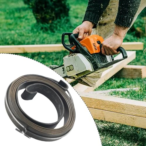NEIQIUWING 10 x 3 mm molla di ritorno per motoseghe cinesi 5200, 5800 (52 cm³, 58 cm³). Parte motore affidabile e pratico.