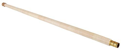 Lechgold Alphorn Handrohr Deluxe Fis (passend auf alle 3-teiligen Lechgold Alphörner, gewickelt mit Peddigrohr, Länge: 99 cm)