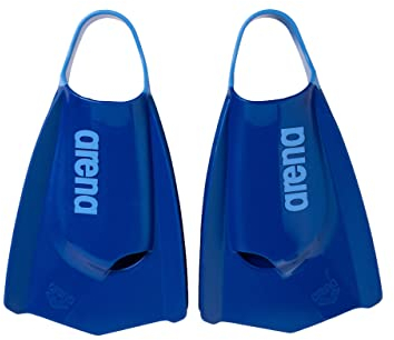 ARENA Powerfin PRO II Pinne da Allenamento Piscina, Pinne Nuoto Piscina da Adulti, Pinne in 100% Silicone, Pinne Corte Nuoto Piscina Confortevoli