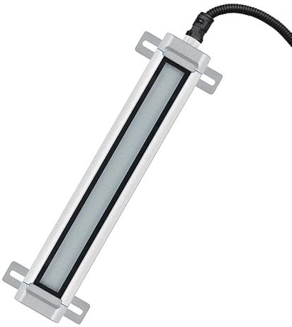 QUJILINE LED Light Machine Explosion Proof LED Work Light 24V CNC Milling Drilling Lathe LED Machine Lights Workshop Garage Lighting Industrial Light Tube Light IP68 Waterproof Light (30W)
