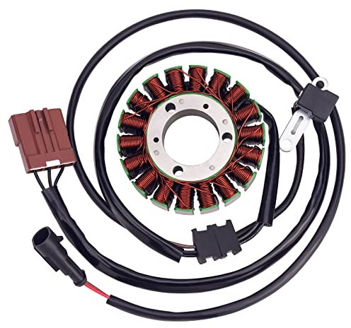 AHL motorrad lichtmaschine Generator Statorspule Zündspule 58108R Kompatibel mit Gilera Fuoco 500 4T 4V ie E3 LT 2007-2014/Fuoco 500 E3 2007-2014