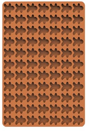 Backmatte Hundekekse, Silikon Backform Raster, Backform Für Hundeleckerli, Weihnachtsbaum/Lebkuchenmann/Herz Form Hundekekse Backform, Backmatte Für Hunde Und Katzen Hitzebeständig Und Ofengeeignet