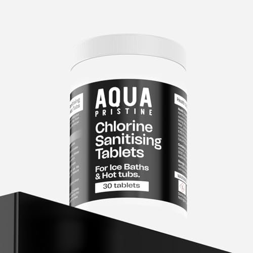 Aqua Pristine Chlorine Tablets for Ice Bath & Hot Tub Cleaner | Fast Dissolving | Multifunction Chlorine Tablets | Cold Plunge Water Treatment | Ice Bath Cleaner | UK-Made