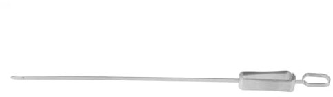 ANDRESLAD Barbacoa Inoxidable Pinchos Reutilizables Para Parrilla Utensilio De Barbacoa Para Picnic y Camping