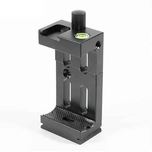 HOOLRZI Cellphone Tripod Mount Tripod Phone Mount With Cold Shoes Camera Hot Shoe Phone Mount Tripod Holder Adapters