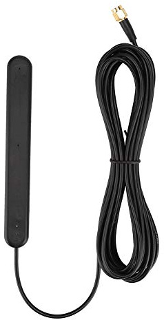Greensen FM-Antenne, DAB-Antenne Digitale Radioantenne 5M SMA 20dB Signalempfang Klebemontage für FM/DAB/DAB+ Radio
