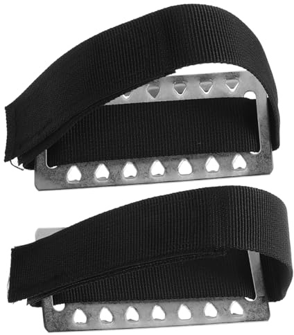 iplusmile 2 pièces Crampons Chaussures Montagne Antidérapants Dents Acier Neige Glace Crampon Spike Plein Air Verglas Traction Sécurisée