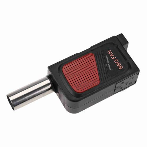 Zerodis Bbq Supplies Grillventilator, Elektrisches Luftgebläse für Schnellen Feuerstart, Ideal Zum Kochen Im Freien und Camping-Grillgebläse, Tragbar