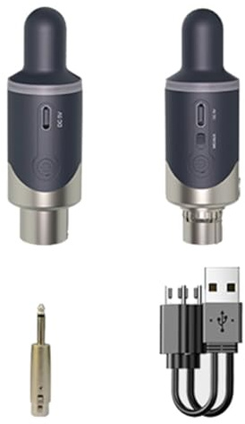 UTTASU UHF Kabelloses Granatensystem, kabelgebundenes Mikrofon auf kabelloses Mikrofon, kabelloses Mikrofon, Audio-Transmitter-Zubehör