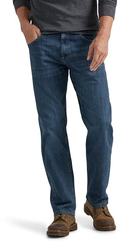 Wrangler Authentics Men's Classic 5-Pocket Relaxed Fit Flex Jean Slate Flex 34W x 30L