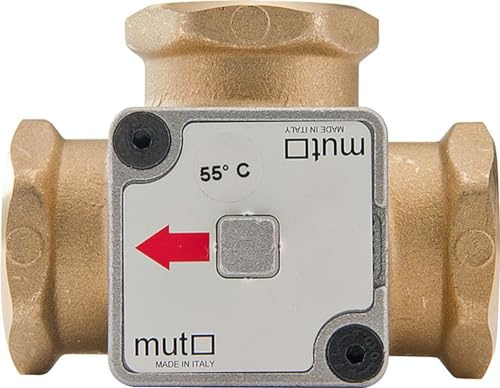 Mut TM 3000 55° 1 Thermisches Ladeventil Heizungsthermostatventil Metall Ventil