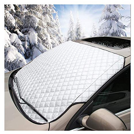 Frontscheibenabdeckung Auto Auto Windschutzscheibe Abdeckung Anti Snow Frost Eis Windschutzscheibe Staubschutz Wärme Sonnenschatten Eis Große Schneestaubschutzautoabdeckungen