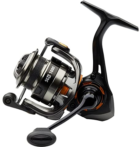 Savage Gear SG6 Angelrolle, Spinnrollen, Raubfischangeln, Hecht, Barsch, Zander, Unisex, Schwarz, 4000, FD