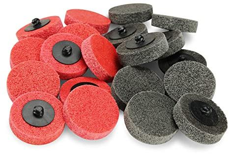 BHA Surface Preparation Quick Change Discs, 2 Inch - 10 Pack (Grey (Ultra Fine))