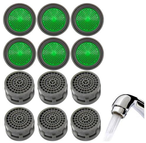 aeratori per rubinetto 'acqua – Filtro rubinetto lavello | Aeratore per rubinetto 21 mm maschio | Parte di ricambio per risparmio idrico | Aeratore per rubinetto cucina bagno anti spruzzi