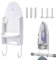Ironing Board Hanger, Electric Iron Stand Wall Mounted Iron Rack Universal Ironing Board Hanger Holder Shelf Organizer for Bathroom, Shelf Door, Laundry Room