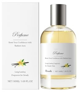 Amber Vanilla Eau De Parfum Spray 50 ml: Fragranza femminile quotidiana rinfrescante ed elegante, adatta a diverse occasioni.