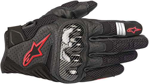 ALPINESTARS 3570518-1030-L Roller-Handschuhe mit Sieb schwarz Fluoreszierend Rot