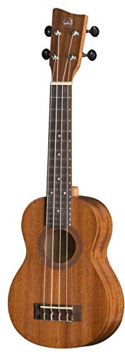 GEWA Sopran Ukulele Manoa - Korpus Sapelli - Griffbrett Walnut - Natur seidenmatt - inkl. gepolstertem Gig Bag - K-SO