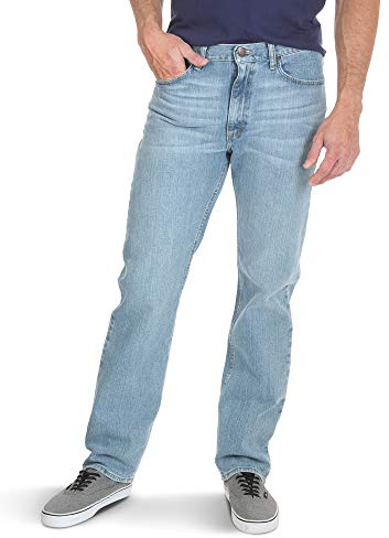 Classic 5-Pocket Regular Fit Flex Jean, Stonewash Flex, 34W x 32L