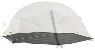 Wechsel Groundsheet Venture 3 I Schwarz I robuste Zelt-Unterlage Boden I Zeltplane wasserdicht mit 7000mm Wassersäule I Bodenplane aus 75D Polyester I Camping-Plane zum Schutz vor Nässe & Schmutz
