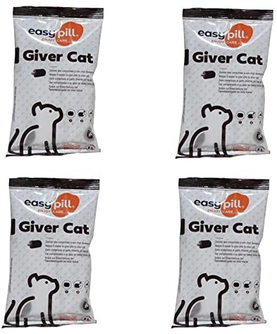 Vetinnov Easypill Cat für Katzen - Snack zur Erleichterung der Tabletteneingabe - Bundle - 4 x 4 x 10g