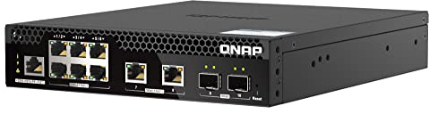 QNAP QSW-M2106P-2S2T 6 porte 2.5GbE RJ45