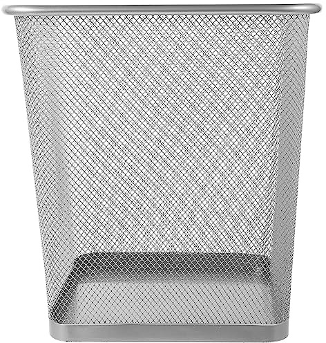 UPKOCH Poubelles En Treillis Corbeilles À Papier En Fil Métallique Sous Le Bureau Petite Poubelle Carrée Corbeille À Papier Recyclage Poubelle Pour La Maison Cuisine Salle De Bain Bureau