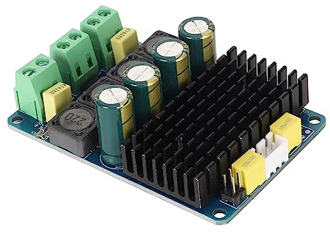 DollaTek TDA7498 Module D'amplificateur de Puissance Stéréo Numérique 2 X 100 W, Carte D'amplificateurde Classe D à Haut Rendement, Fonctionnement Longue Durée, Large Plage