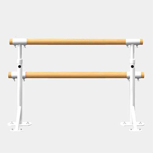Ballettstange, Ballettstange, verstellbare Bodenstange, Ballett-Fitnessstange, praktisches Stehen mit Metallständer für Heim-Strecktanz (a (2M) EU)