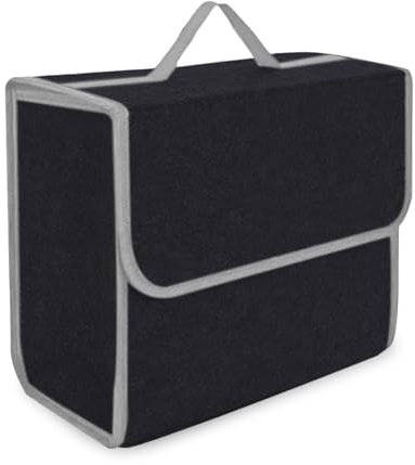 WEGREAT Organizer per auto: 30 x 17 x 29 cm, borsa per bagagliaio, organizer per auto, borsa per bagagliaio in feltro, borsa per auto, organizer per auto, accessori per auto