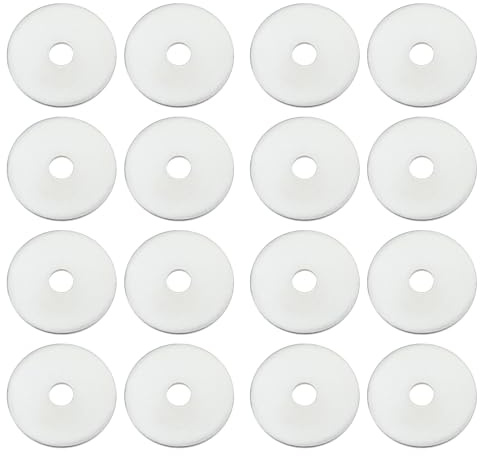 Create idea 100 Pezzi M6 X 30 Mm Rondelle Di Riparazione Penny Rondelle In Acciaio Zincato BZP Per Bulloni E Viti Rondella Di Riparazione Piatta Grande Diametro Esterno Grande