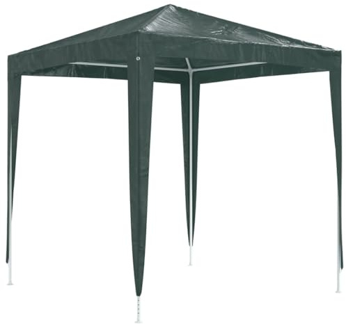 Pxznbe Cenador de jardín, carpa de exterior, carpa para fiestas, perfecto para espectáculos, bodas, fiestas, barbacoas, festivales, etc. Impermeable y resistente a los rayos UV, verde, 200 x 200 x 240