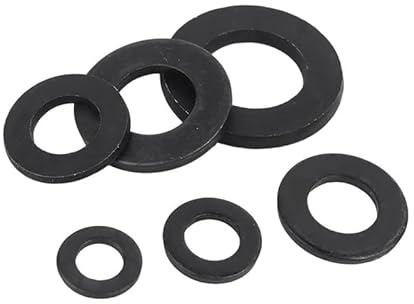 MOOPW Classe 8.8 Rondelles plates Acier au carbone Rondes Élargi Épaississement Métal Vis Ultra Mince Usage Industriel Méson Fixation Joint M30 x 56 x 4 (5 Pcs)