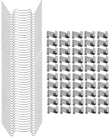 JAYIOLA 100 Mini Pinzas para Invernadero, Herramienta de Jardinería, Pinzas para Acristalamiento de Invernaderos para Jardín