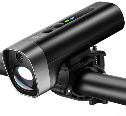Bebykilemi Bike Camera Recorder 1080P WiFi Enabled With LED Light Night-Vision Mode Loop Recording Function Motion Sensor Bike Video Camera For Cycling