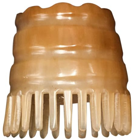 HONITANO Kopfhautmassagebürste zur Haarpflege und Entspannenden Kopfmassage Natürliche aus Kunststoff mit Ergonomischem Design Zufällige Farbe für Gesundes Haarwachstum