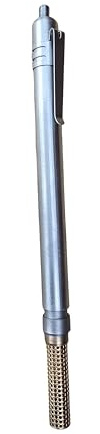 1:1 Scale Spy Pen Communicator Prop - 3D Printed Retro Gadget with Extendable Antenna - 1960s Vintage Style Secret Agent Accessory for Professional Cosplay & Display