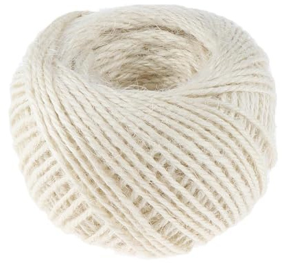 QUILSTM Corda di spago colorata da 2 mm di spessore per confezioni regalo resistenti, giardinaggio e decorazioni natalizie, corda di iuta, di spago, decorazione a sfera