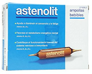 ASTENOLIT 12 AMPOLLAS 10ML