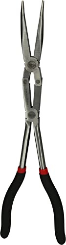 KS Tools 500.7163 Dubbelllänk-spetstång, böjd 45°, XL