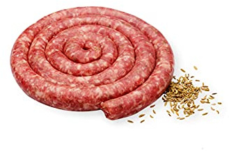 Salsiccia con finocchio sottovuoto, carni 100% italiane, Salumi Pasini, 1,5kg