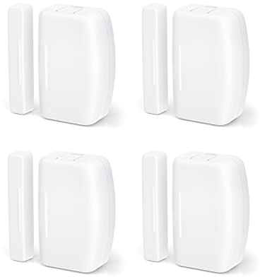 THIRDREALITY Zigbee Kontaktsensor 4er-Pack, Tür- und Fenstermonitor, innen,funktioniert mit Heimassistent, SmartThings, Aeotec, Hubitat oder Echo-Geräten mit integriertem Zigbee-Hub, Hub erforderlich