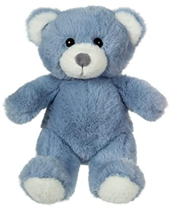 GIPSY TOYS - Trendiger Bär 15 cm - blau - Kuscheltier für Kinder - in 5 verschiedenen Modellen erhältlich - 071540