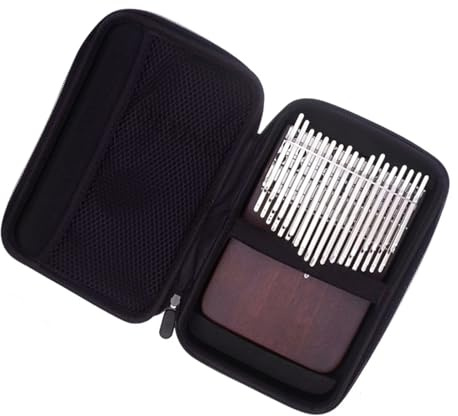 Kalimba Piano Holz-Kalimba Mit 34 Tasten, Chromatisches Doppelschicht-Daumenklavier, Tastatur-Musikinstrument