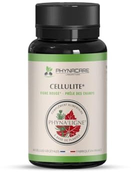 CELLULITE - AFFINER LA SILOUHETTE AVEC PHYNA'LIGNE À BASE DE VIGNE ROUGE ET DE PRÊLE DES CHAMPS - GÉLULES VÉGÉTALES FABRIQUÉES EN FRANCE