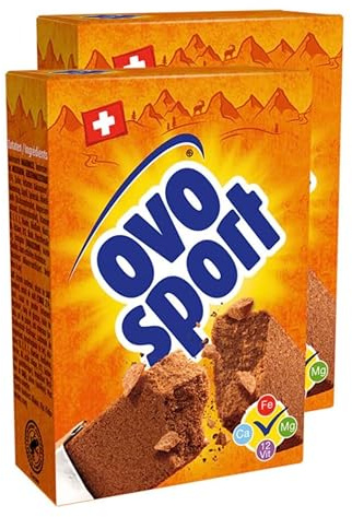 Ovomaltine Ovo Sport 2x60g - Barra di polvere a base di malto